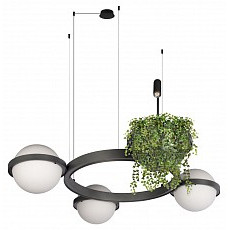 Подвесная люстра loft it jardin 10121-3 dark grey
